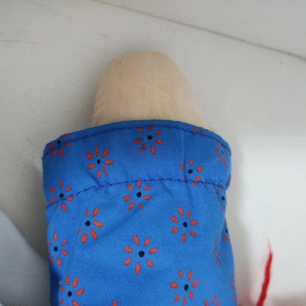 Raggedy Ann Russ Applesauce Brand 16 Inch Plush Stuffed Doll‎ Yarn Hair
